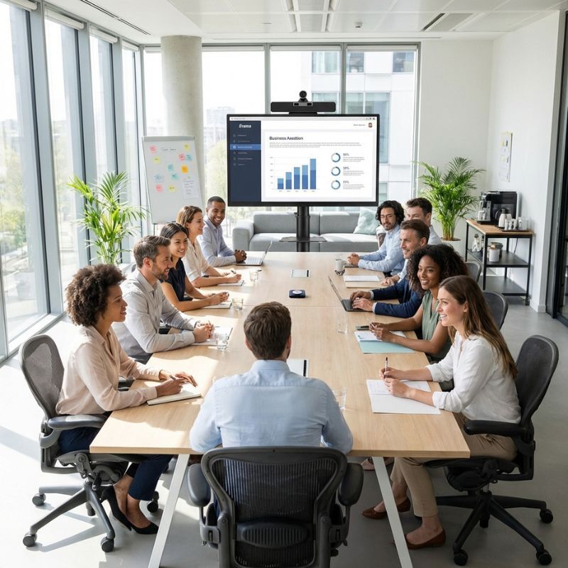 Pack de videoconferencia BYOD Cleyver para salas grandes