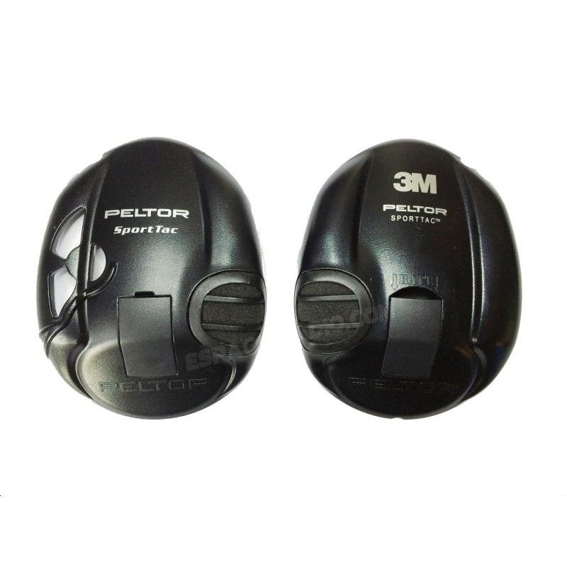 Cascos negros para Peltor Sporttac