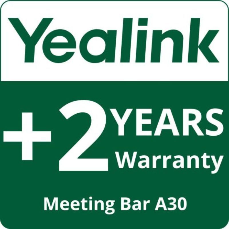 Extensión de garantía de 2 años Yealink MeetingBar A30