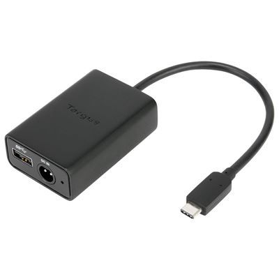 Targus ACA41EUZ adaptador de cable USB-C USB A/DC Negro