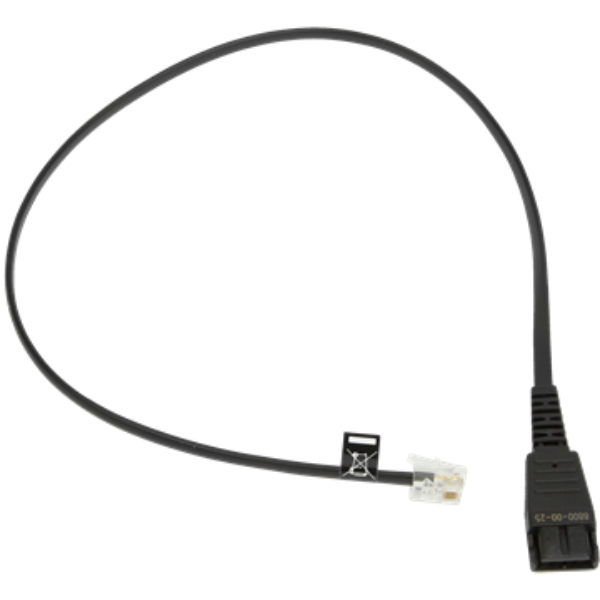 Cable QD a RJ10 para LINK 180 y Avaya 9600/1600