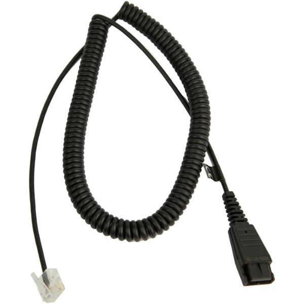 Jabra LINK cable rizado Siemens Openstage - QD / RJ45 (para Siemens Open Stage)