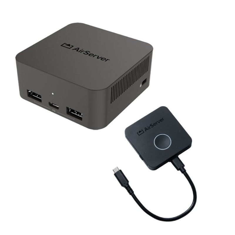 Pack AirServer Connect + 3 Botones BYOM 4K
