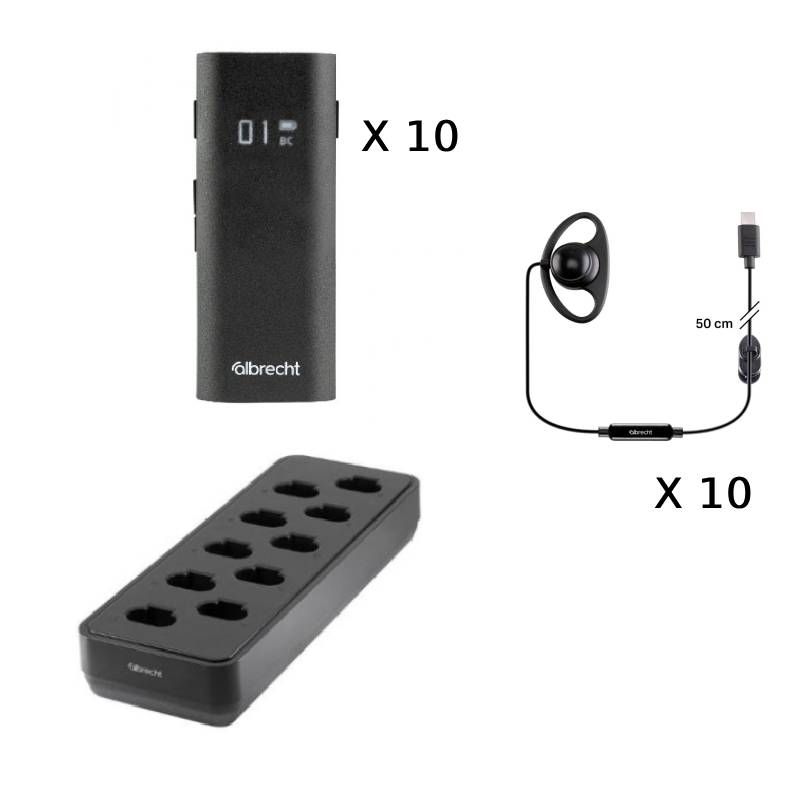 Albrecht Tectalk Biz | Walkie Talkie + Accesorios