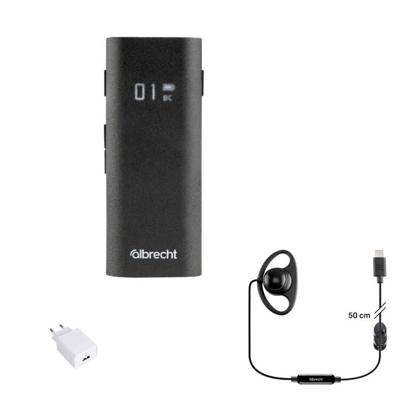 Albrecht Tectalk Biz Walkie Talkie + Auricular tipo D