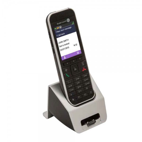 Base Cargador doble: batería+ tel. Dect 82XX y serie S