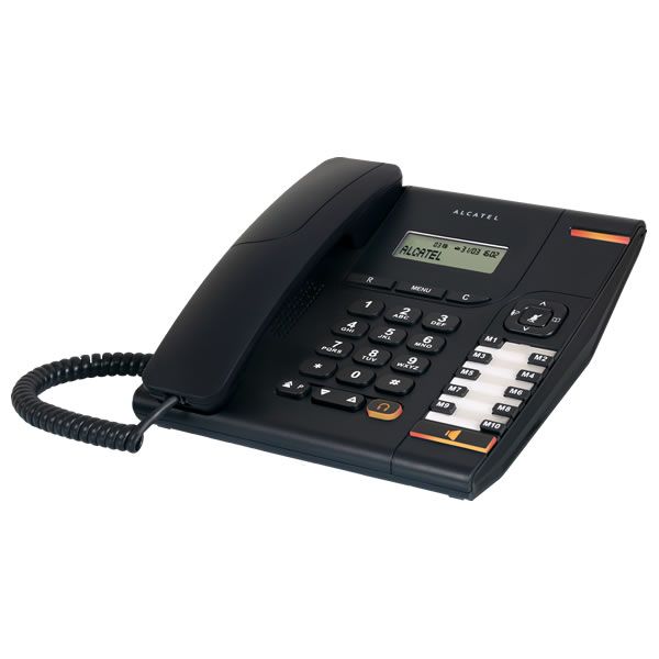 Gigaset DA611 negro Teléfono fijo de sobremesa con pantalla, identificador  de llamada y manos libres (negro).