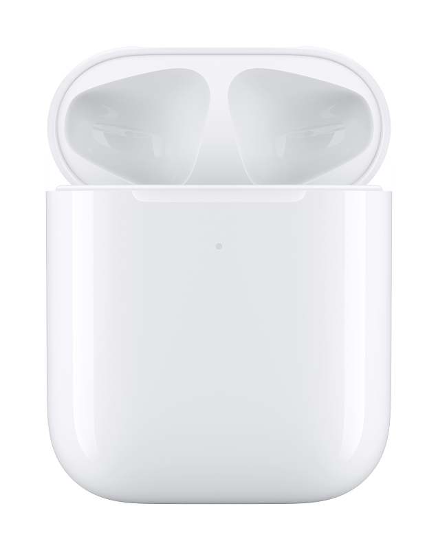 Apple - Estuche de carga inalámbrica para AirPods