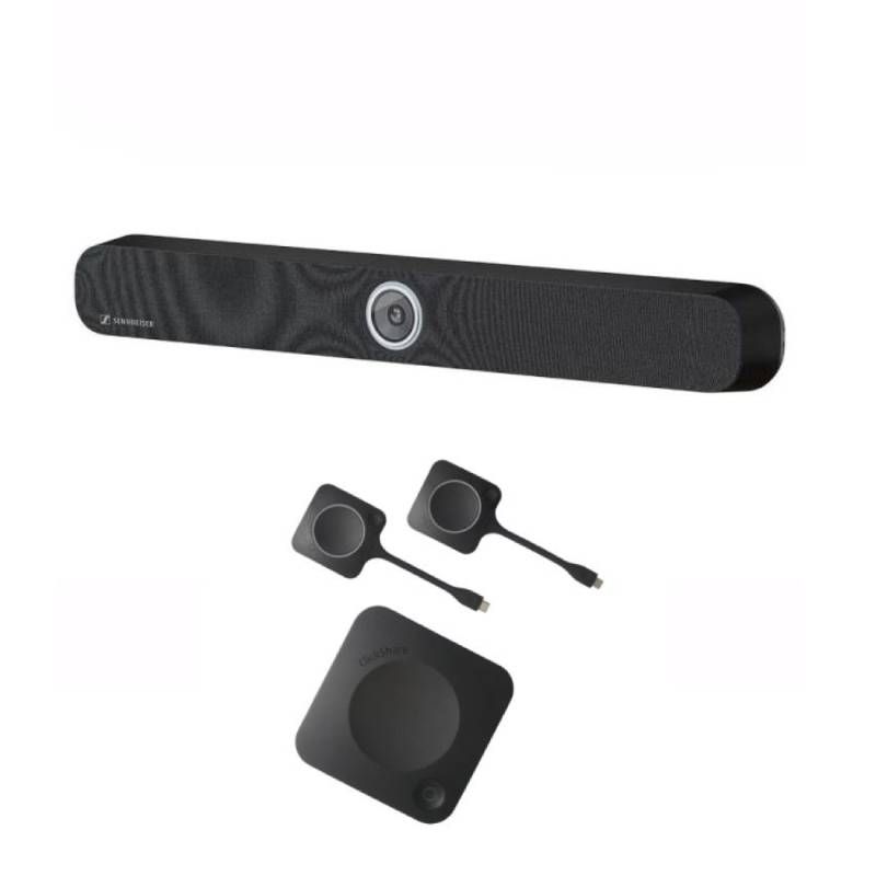 Pack Barco ClickShare CX30 Sennheiser TeamConnect Bar M Videoconferencia inalámbrica