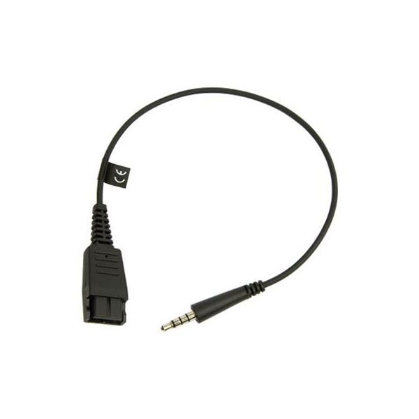 Cable Jabra QD 3.5 mm Jack para Blackberry y iPhone