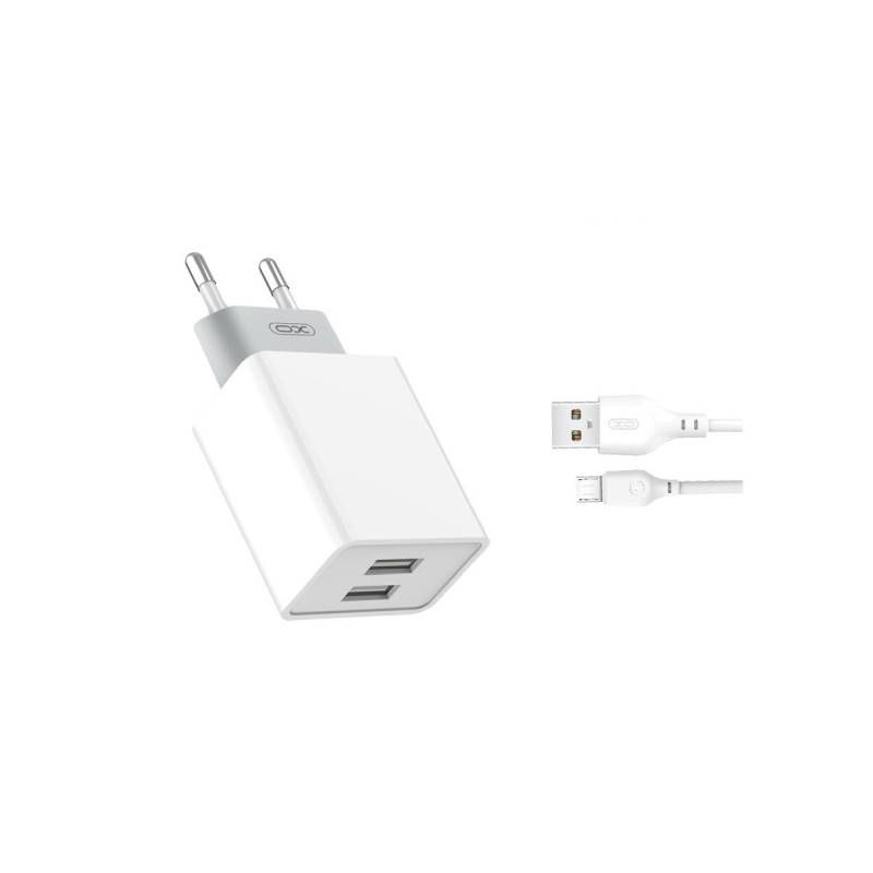 Cargador de Red Doble USB 2,4 A