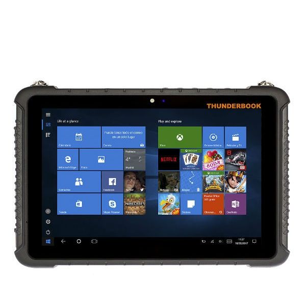 Thunderbook Colossus W100 - C1020G - Windows PRO - Lector código de barras 