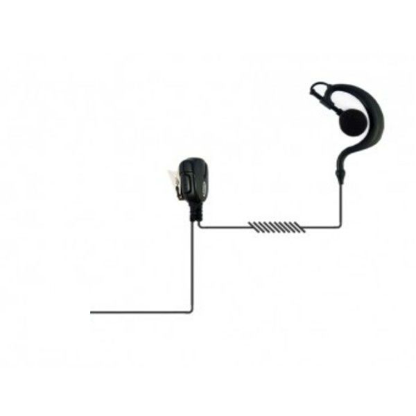 Auricular gancho con conexión para Motorola Serie DP4xx/3xxx