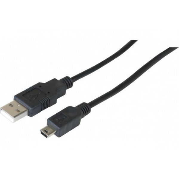 Cable USB-A 2.0 a mini USB-B 1.5m