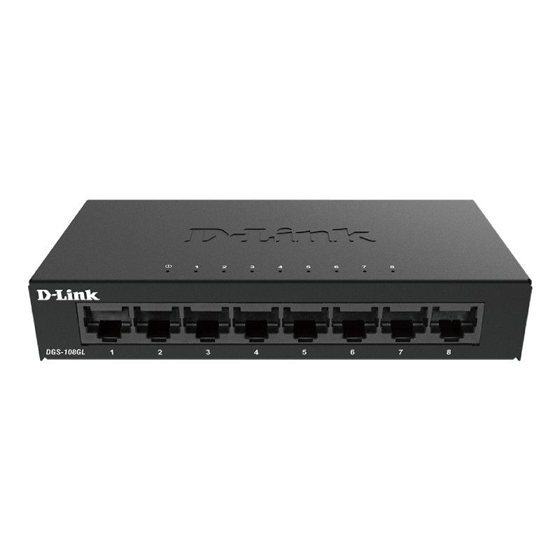 D-Link DGS-108GL/E Switch Gigabit 8 Puertos