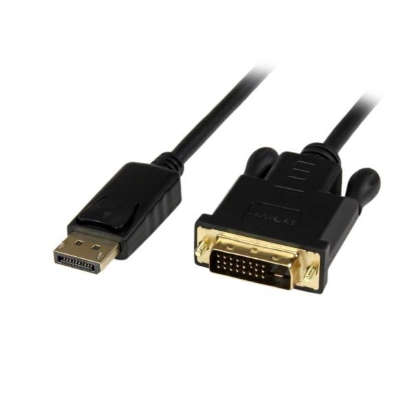 Cable 91cm Adaptador Conversor de Vídeo DisplayPort a DVI - Convertidor DP Activo - 2560x1600