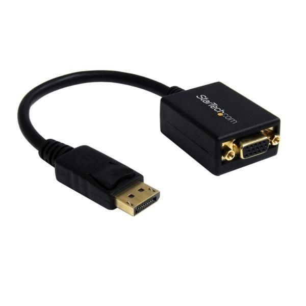 Adaptador Conversor de Vídeo DisplayPort DP a VGA HD15 - Convertidor Activo - 1920x1200