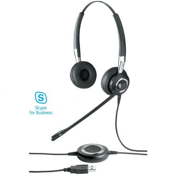 Jabra BIZ 2400 II Dúo USB y Bluetooth - Certificado Skype For Business