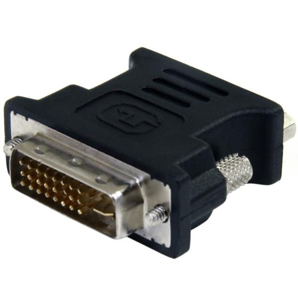 Paquete de 10 Adaptadores Conversores DVI-I a VGA - DVI-I Macho - HD15 Hembra - Color Negro