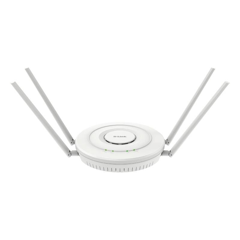 D-Link Punto de acceso unificado PoE Dual-Band simultáneo DWL-6610APE con antenas externas