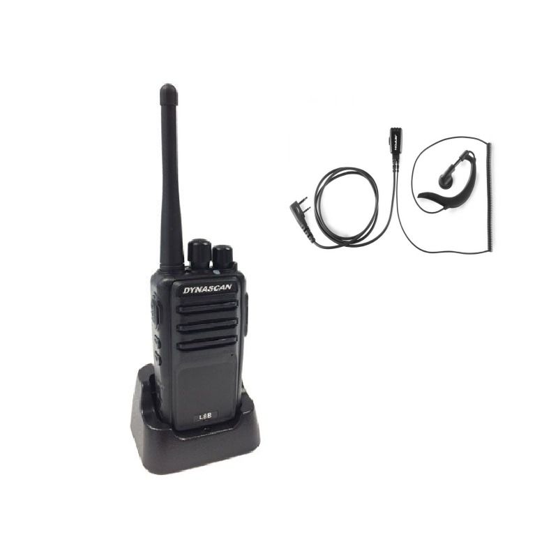Dynascan L88 + Auricular gancho para Kenwood
