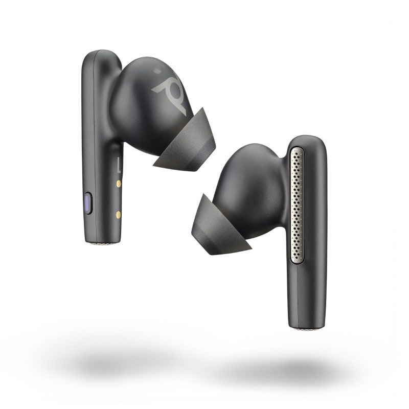 Auriculares de repuesto para Poly Voyager Free 60/60+ Teams Negro