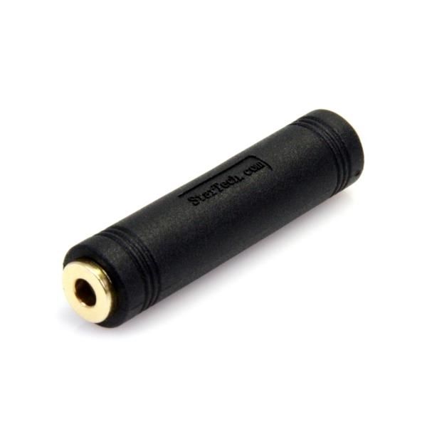 Acoplador Empalmador de Cable de Audio de 3,5mm Mini Jack para Cable de Auriculares - Hembra a Hembra