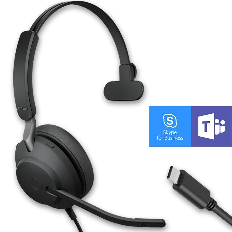 Jabra Evolve2 40 Mono USB-C MS 