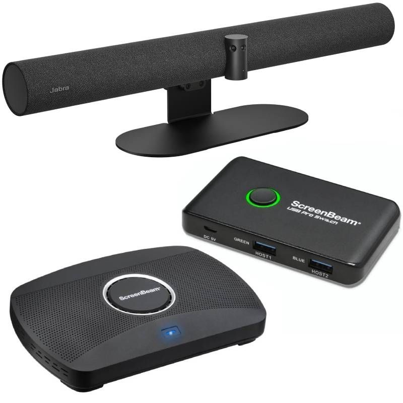 Pack vídeo Jabra PanaCast 50 + ScreenBeam 1100 Plus & Switch