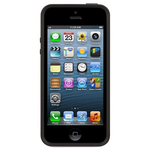 Funda Reveal para iPhone 5/5S Negro