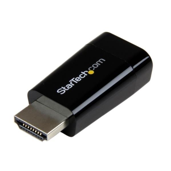 Adaptador Conversor de Vídeo HDMI a VGA - Convertidor Portátil - DB15 - 1920x1200