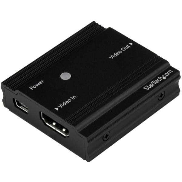 Amplificador de Señal HDMI - Extensor Alargador HDMI 4K a 60Hz - Hasta 9 Metros con Cable Convencional