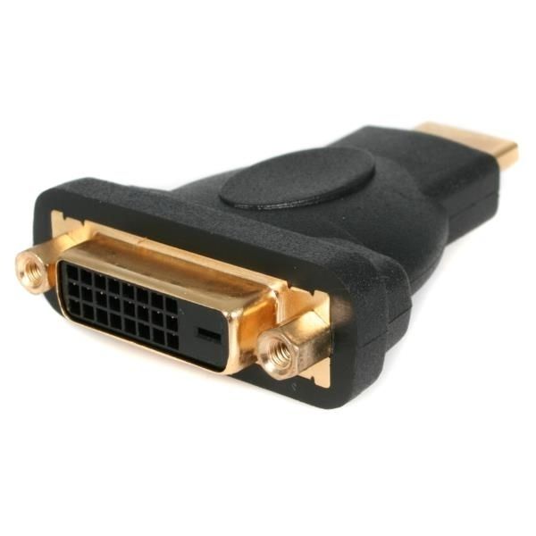 Adaptador HDMI a DVI - DVI-D Hembra - HDMI Macho - Conversor - Negro