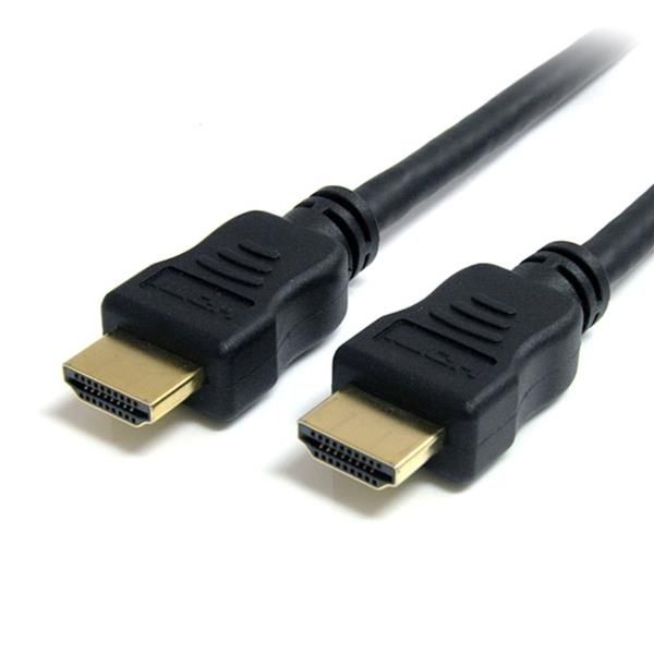 Cable HDMI de alta velocidad con Ethernet 1m -2x HDMI Macho - Ultra HD 4k x 2k - Negro