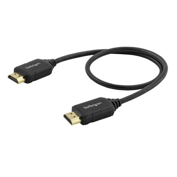 Cable de 0,5m HDMI de alta velocidad premium con Ethernet - 4K 60Hz - Cable para Blu-Ray UltraHD 4K 2.0