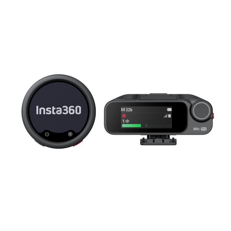 Insta360 Mic Pro 1 TX + 1 RX Micrófono Inalámbrico