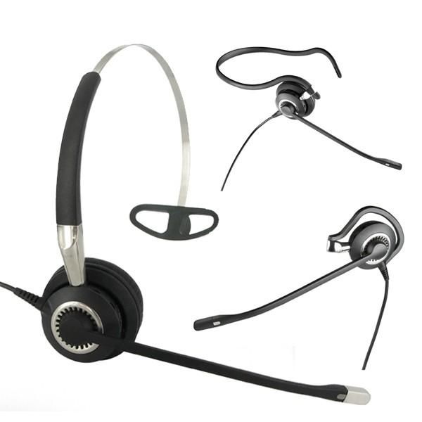 Jabra BIZ 2400 II Mono, 3 sujeciones con micrófono ultra cancelación