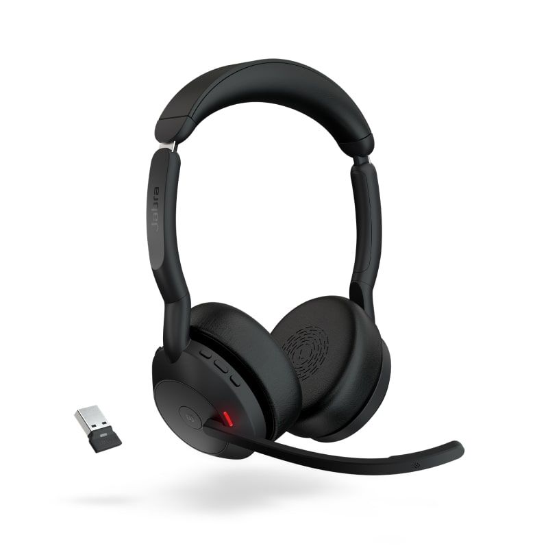 Jabra Evolve2 55 Stereo MS + dongle Link380a Reacondicionado