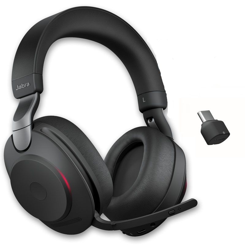 Jabra Evolve2 85 Stereo USB-C MS - Negro