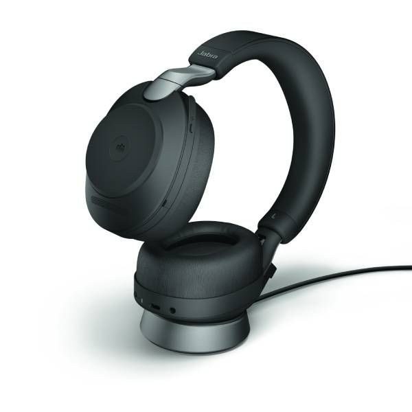 Jabra Evolve2 85 Stereo USB-A MS con soporte de carga