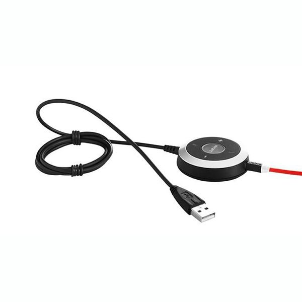 Cable UC con control para Jabra Evolve 80