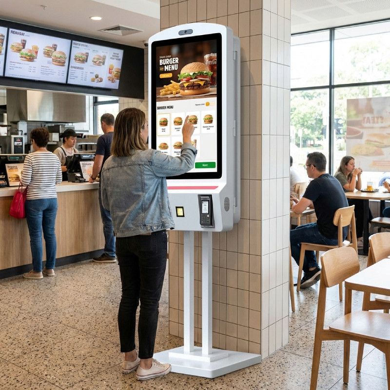 Kimex 165 3205 Kiosco Pago Táctil 32" Soporte TPV