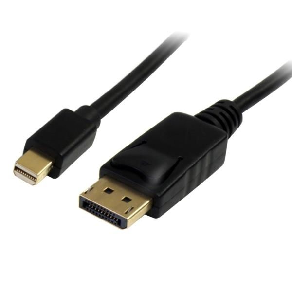 Cable Adaptador de 3m de Monitor Mini DisplayPort 1.2 Macho a DP Macho - 4k