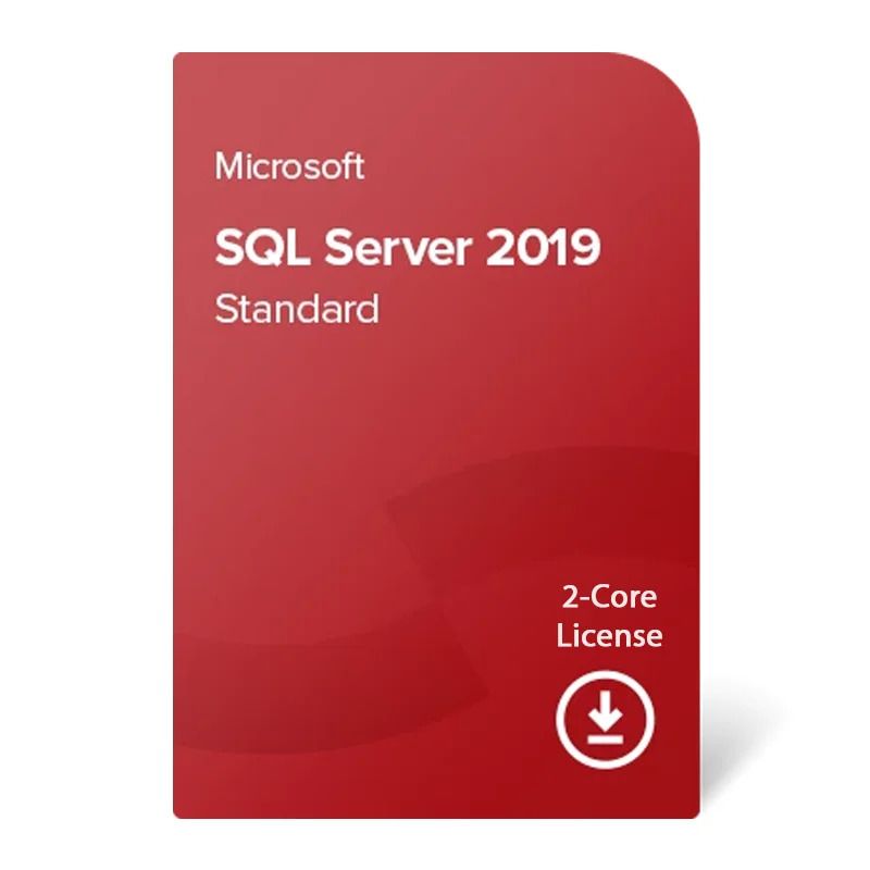 Microsoft SQL Server 2019 Standard 2 Core Reacondicionado