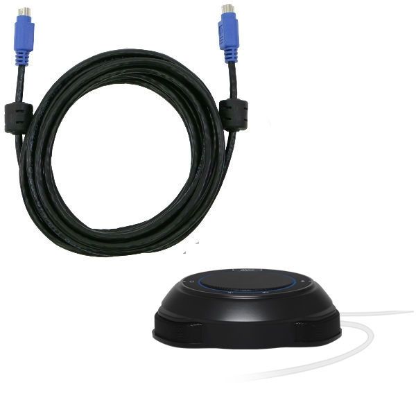 Micrófono para AVer VC520 / VC520 PLUS con cable de 10 m