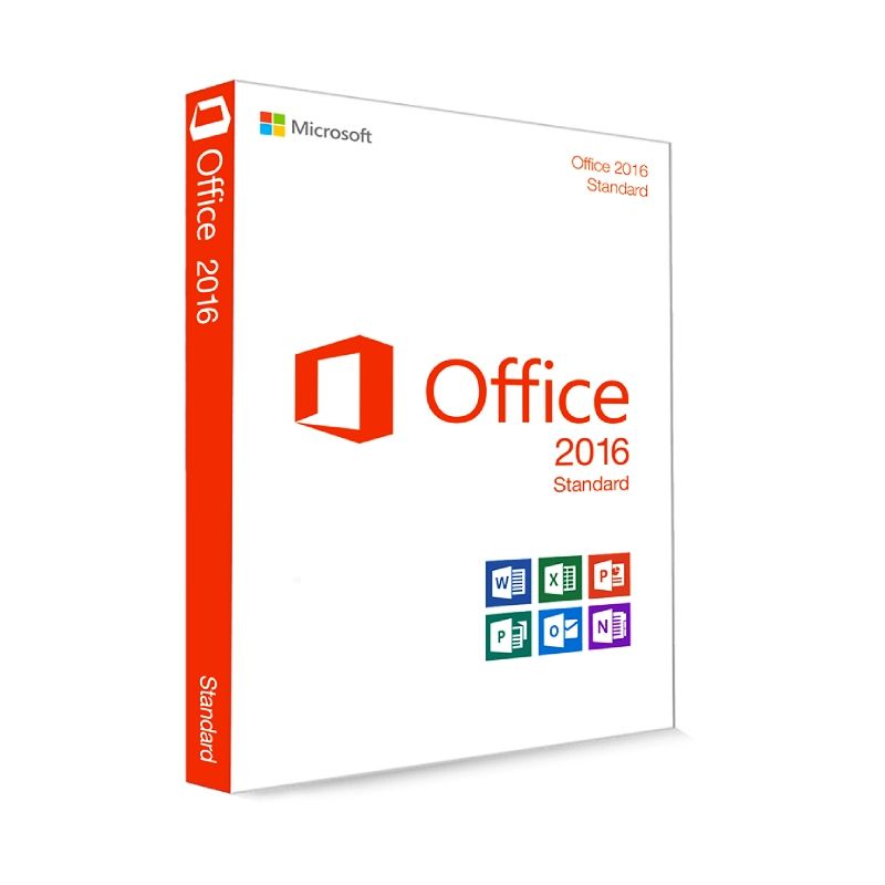 Microsoft Standard Office 2016 32/64 bits