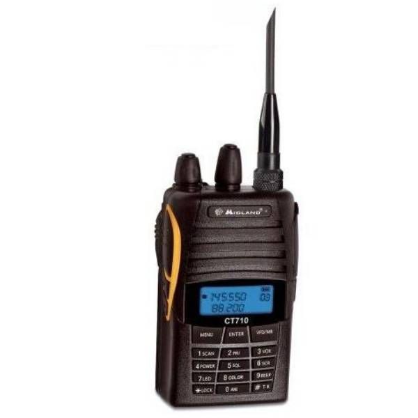 Midland CT 710 Dual Band VHF/UHF, radioaficionados