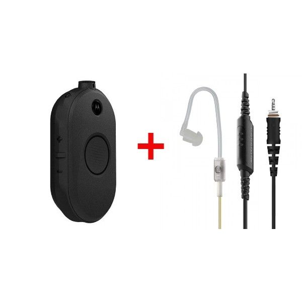 Pack: Motorola CLP446e + Motorola PMLN8077 auricular de seguridad 