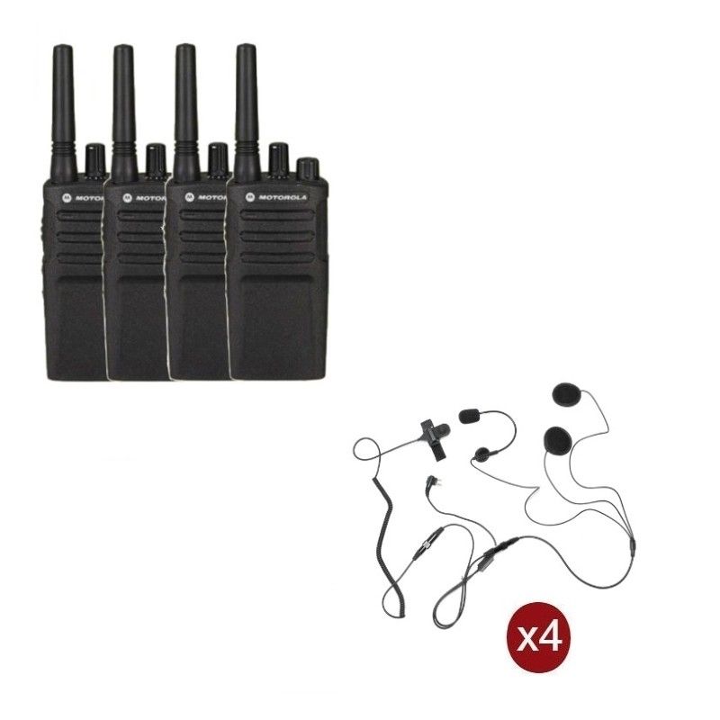 Pack de 4 Motorola XT420 + microauriculares