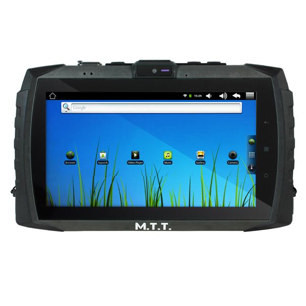 MTT Tablet táctil Negra GPS